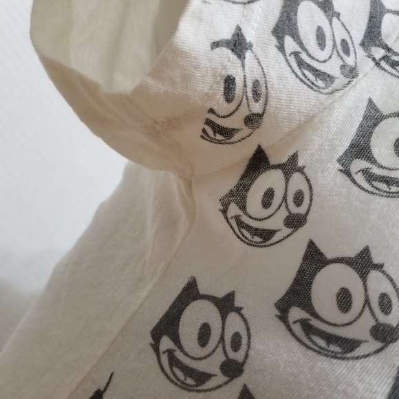 Felix The Cat shirt Small all over print cartoon retro style graphic cotton Y2K - Picture 5 of 12